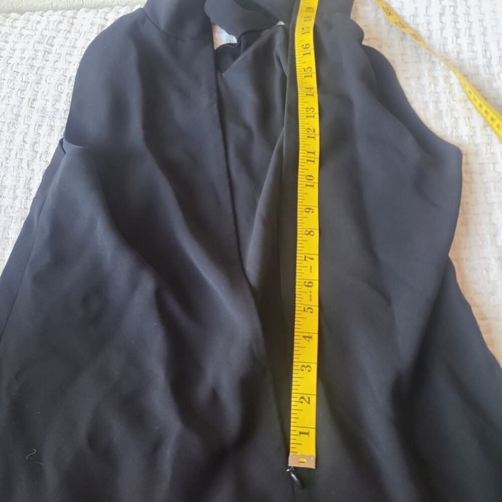 LAFAYETTE 148 NEW YORK FINESSE CREPE ABBIE TIE NECK DRESS SIZE S - Picture 4 of 10